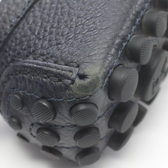 LOUIS VUITTON casual shoes leather Navy Used mens size - Picture 10 of 11